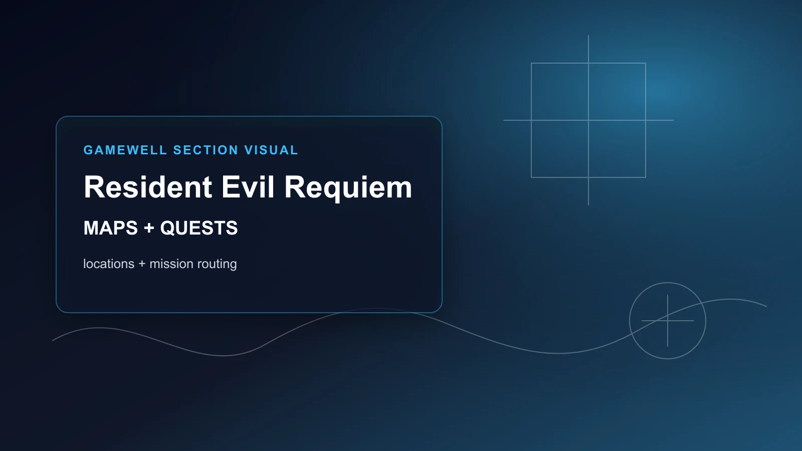 Resident Evil Requiem Map and Quest Hub
